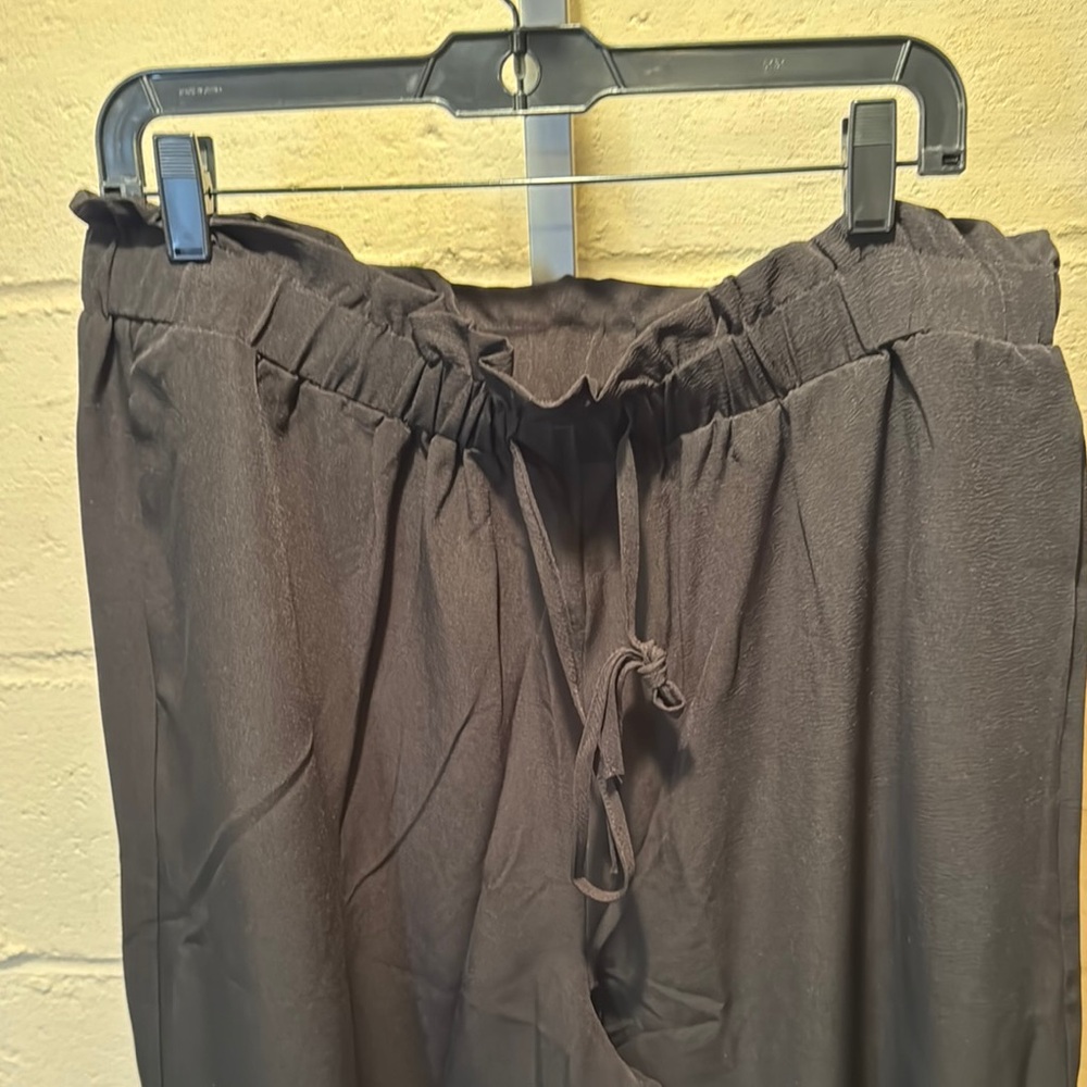 Women's Black Drawstring Pants